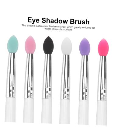 Beaupretty 6PCS Eye Shadow Brush Set - Crease Eyeliner & Flat Makeup Brushes for Flawless Eyeshadow Application - Dual Sided & Cream Compatible - Buy Online on GoSupps.com