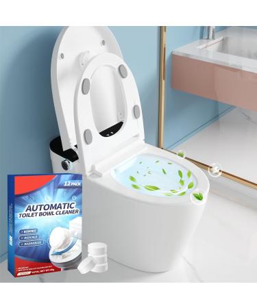wimony Toilet Bowl Cleaner 12PCS Toilet Cleaner Bowl Cleaning Active Cleaner Tablets Toilet Limescale Remover Heavy Duty Toilet Cleaner and Descaler Bleach Cleaner Fizzy Foam Toilet Cleaner Deodoriser - Buy Online on GoSupps.com