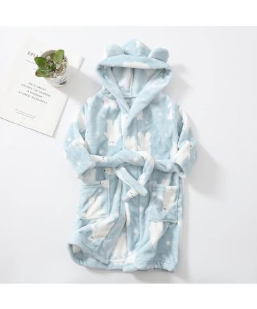 Shop Colorful Kinder Cartoon Hooded Bathrobe & Plush Pajamas for Girls 1-8 | Flannel Nightgown & Towel - Polar Bear 2-3 Years - Buy Online on GoSupps.com