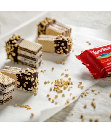 Loacker Premium Hazelnut Wafer Cookies - 12 Snack Multipack, 100% Italian Hazelnuts, Non GMO, No Artificial Additives - 19.05 oz - Buy Online on GoSupps.com