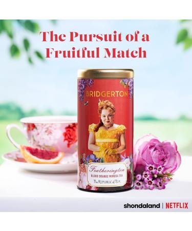 The Republic of Tea Bridgerton Featherington Blood Orange Mimosa Tea - 36 Tea Bags - Buy Online on GoSupps.com