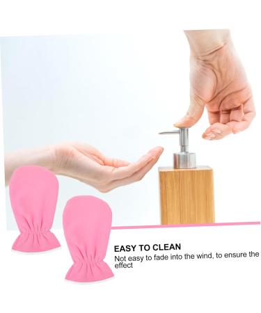 Ipetboom Black Fingerless Gloves 3 Pairs Exfoliating Hand Mask Miss Spa Polyester Moisturizing Exfoliating Gloves - Buy Online on GoSupps.com