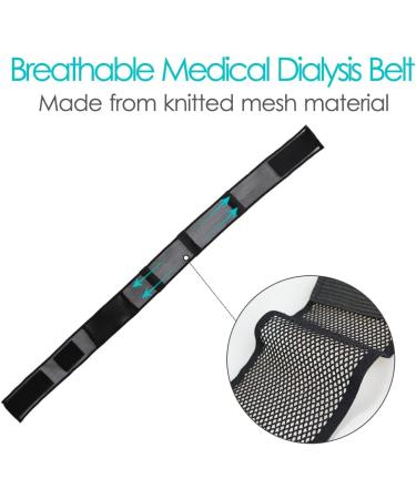 Mesh Breathable Peritoneal Dialysis Catheter Belt - Medium (Pack of 1) Black - Buy Online on GoSupps.com