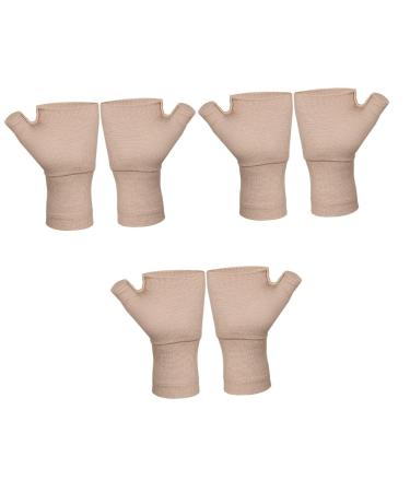 FRCOLOR 3 Pairs Pressure Wrist Wrist Compression Brace Wrist Support Wrist Brace Wrist Sleeves Compression Wrist Gloves Carpal Tunnel Gloves Gloves Wrist Bracer