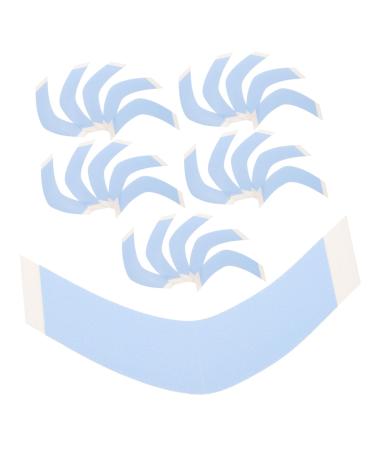 FRCOLOR 36 Sheets Hair Extension Film Wig Hair Sticker Lace Tape Hair Extension Holder Extension Tape for Hair Women Hair Tape Hair System Tape Women's Double Sided Pu Reissue Block 9.00X6.00X0.05CM Sky-blue