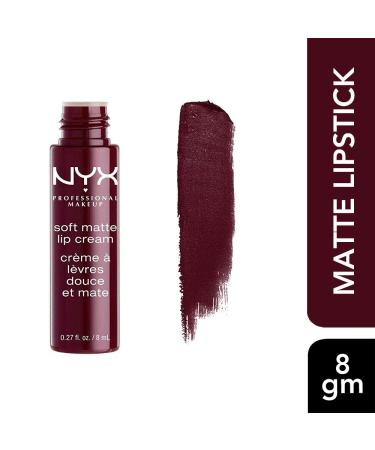 NYX Soft Matte Lip Cream Copenhagen - Long-lasting & Vibrant Lip Color | International Shipping Available - Buy Online on GoSupps.com
