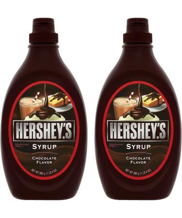 HiCollections Hersheys chocolate flavor syrup ice cream topping and to make delicious milkshakes 680 g Pack of 2 - Buy Online on GoSupps.com