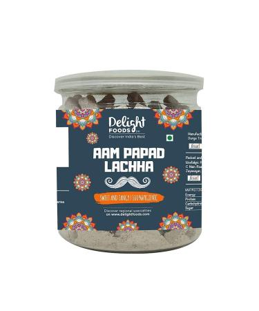 Delight Foods Chatpata Candies - Premium Quality - Hygienically Packed (Aam Papad Lachha- 300g)_Packing May Vary