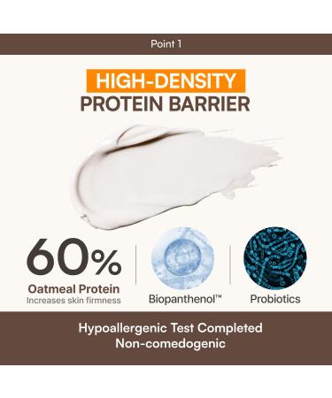 Oatmeal Barrier Protein Cream 80ml | Hydrating & Nourishing | International Shipping - Buy Online on GoSupps.com