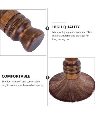 minkissy 1pc Hair Brush Barber Brush Neck Duster Shaving Brush Barber Neck Duster Barber Neck Brush Hair Sponge Fade Brush Face Makeup Hairdressing Brush Nail Brush Fiber Wool Soft 15X4.5X4.5cm As Shown - Buy Online on GoSupps.com