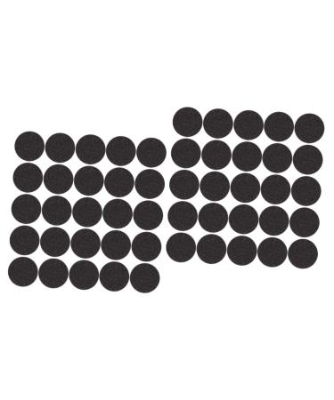 NOLITOY 2pcs 1 Pads Sanding Manicure Skin Removers Exfoliating Calluses Pedicure Accessories Nail 3.5x3.5cmx2pcs Blackx2pcs