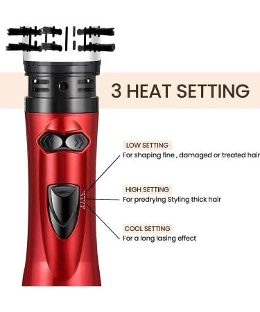 3-in-1 Hot Air Styler & Rotating Hair Dryer | Professional Hair Dryer Brush with Negative Ions | Salon-Quality Hair Tools at Home - Buy Online on GoSupps.com