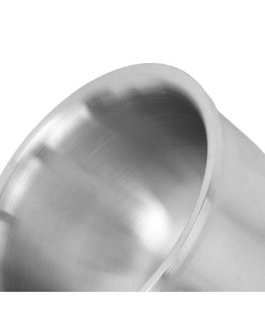 Professional Shaving Foam Mug - Portable Stainless Steel Shaving Bowl for Home & Travel - Buy Online on GoSupps.com