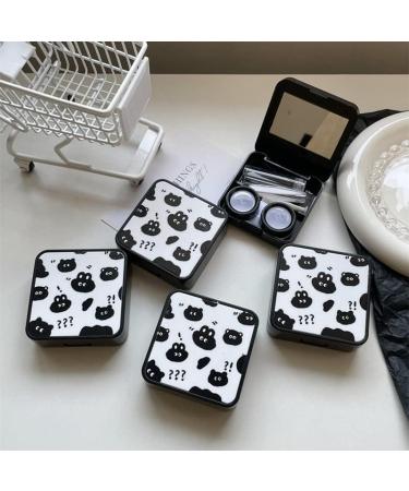 Buy Miedeon Travel Contact Lens Case Set - 4-Piece Portable Container for Lenses Accessories (Black) - International Shipping Available - Buy Online on GoSupps.com
