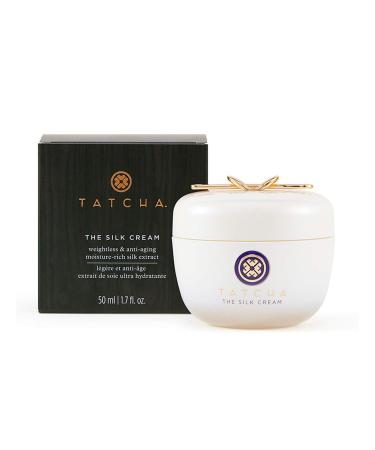 Tatcha The Silk Cream | Weightless Moisturizing & Firming Cream (50ml) for Combo to Dry Skin - Buy Online on GoSupps.com