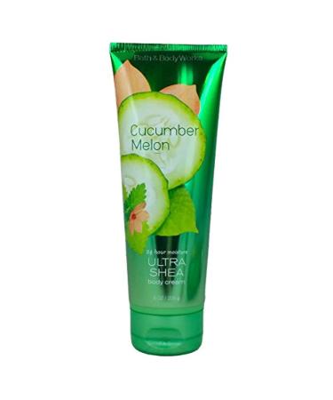 Bath and Body Works Cucumber Melon Body Cream 8 oz - New Bottle Style | Signature Collection 8 Ounce - Buy Online on GoSupps.com