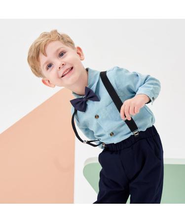 Volunboy Baby Boys Gentleman Suit 4PCS Outfit 18-24 Months - Pure Green - Buy Online on GoSupps.com