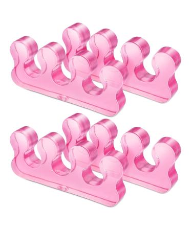Molain 4Pcs Washable Toe Separators for Pedicure - Nail Polish Application, Style E - Buy Online on GoSupps.com