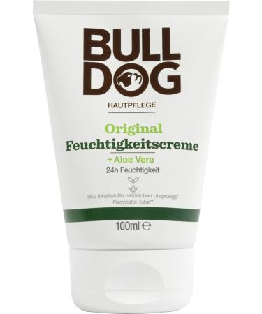 BULLDOG - Skin care for men | Original moisturizer | Face cream for normal skin and more moisture | 100ml - Buy Online on GoSupps.com