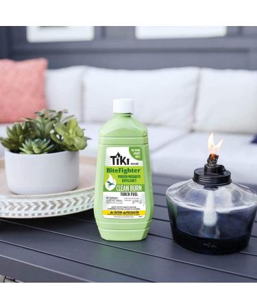 Tiki 1218071 Brand 32 oz. Clean Burn BiteFighter Fuel Torch Oil 32 ounce - Buy Online on GoSupps.com