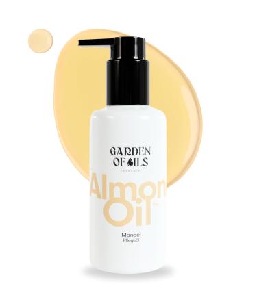 Organic Almond Oil - Garden of Oils - Made in Germany - Cold-Pressed Pure Oil from Almonds
