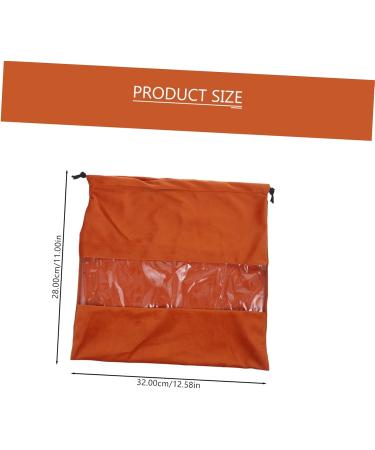Baluue 5pcs Hair Dryer Storage Bag Portable Bags Bag Organizer for Traveling Hair Dryer Pouch Coffee Suede - Buy Online on GoSupps.com
