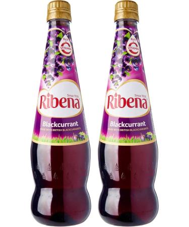 Value Bundle: RIBENA Blackcurrant Juice Concentrate Drink - Non Alcoholic Drinks - Mocktails Drinks - Rich in Vitamin C - Custom Value Bundle Branded Pack of 2 - Buy Online on GoSupps.com