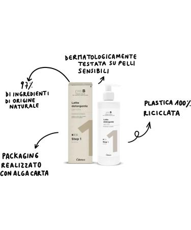  Cotoneve Cotoneve Gentle Cleansing Milk (280ml) - Pre B Line 99.9% Natural Ingredients - Balancing Action Antioxidant Skin for Sensitive Skin - Pack of 3 Bottles - Buy Online on GoSupps.com