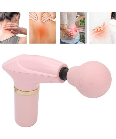Mini Massage Gun for Deep Tissue Relief - Compact Portable & Rechargeable | Pink - Buy Online on GoSupps.com