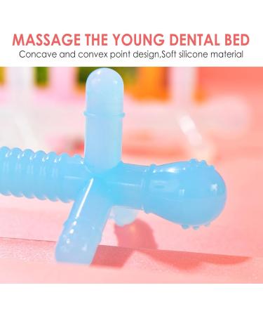 Goowafur Silicone Biting Toys for Children | Multi-Bit Bite Rings for 3-12 Months | Dental Relief Teething Toys - Buy Online on GoSupps.com