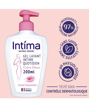 Intima Gel Intime Natural Origins - Extra-Gentle - 200 ml - Buy Online on GoSupps.com