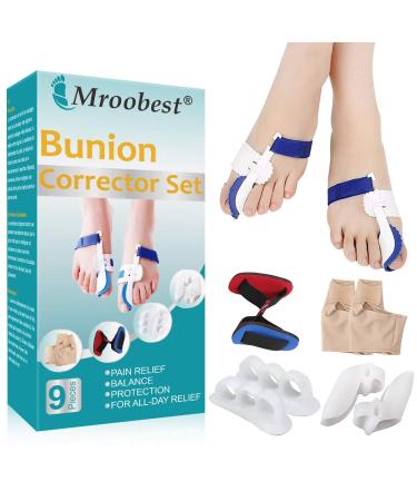 Toe spreader Hallux toe spreader footsteps of spreader toe spreader silicone soft silicone and elastic lycra fabric protect the toes and avoid pain by rubbing the toes
