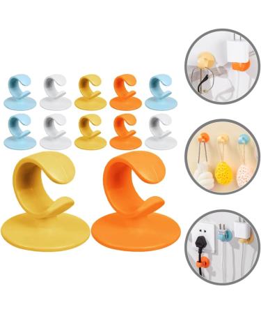 Zerodeko 36 Stk Free Nail Hooks - Self-Adhesive Decorative Wall Hooks for Cloak & Headphones - Ideal for Entrances | Durable ABS Design - Buy Online on GoSupps.com