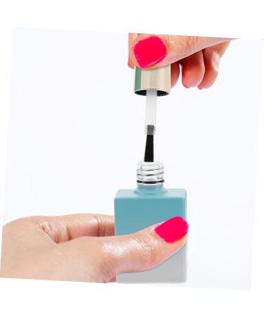  SHERCHPRY SHERCHPRY 8 Piece Refillable Manicure Bottles with Integrated Brush Nail Polish Bottles in Stylish Gradient Blue for Precise Application Travel Use - Buy Online on GoSupps.com