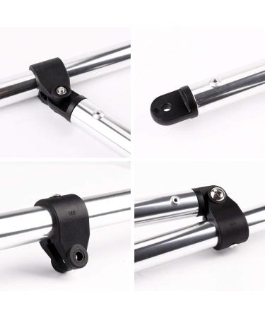 Leader Accessories 10 Colors Bimini Top Cover for Boat 4 Bow 8'L x 54 H x 85-90 W Includes Straps, Support Poles, Mounting Hardwares, Storage Boot Aluminum Frame Black - Buy Online on GoSupps.com