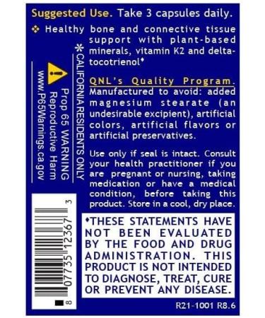 Quantum Bone Support - Healthy Bones & Joints | 60 Plant-Based Capsules - Buy Online on GoSupps.com