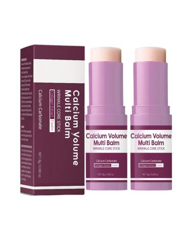 Rubu22a Calcium Multi Balm Calcium Volume Multi Balm Anti-wrinkle Collagen Anti-aging Moisturizer Moisturizer Almond & Vitamin E for face neck and eyes (2)