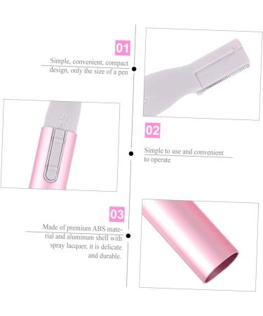 FRCOLOR Electric Eyebrow Trimmer Women Facial Body Hair Remover Compact Precision for Suitable for Eyebrows Chin Lips More 0 - Buy Online on GoSupps.com
