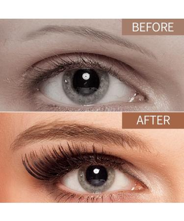 Eyebrow Tattoo Sticker Set - 84 Pairs, Waterproof, 4D Hair-Like, Peel Off, Natural Brown - 9 Sheets for Women, Men, Girls - Buy Online on GoSupps.com