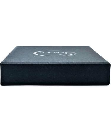 JEROOT Titanium Magnetic Rings 8mm Black with 3500 Gauss Strength | Step Edge Sleek Design for Men and Women | Includes Jewelry Gift Box - Buy Online on GoSupps.com