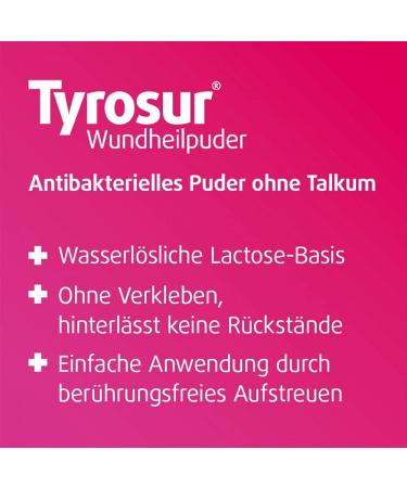 Tyrosure Wound Healing Powder - Fast International Shipping for Effective Healing Solutions - Buy Online on GoSupps.com