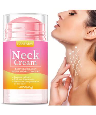 Neck Firming Cream Stick, Retinol & Collage, Face & Neck Firming Cream, Firming & Tightening Cream, Décolleté Lifting Cream