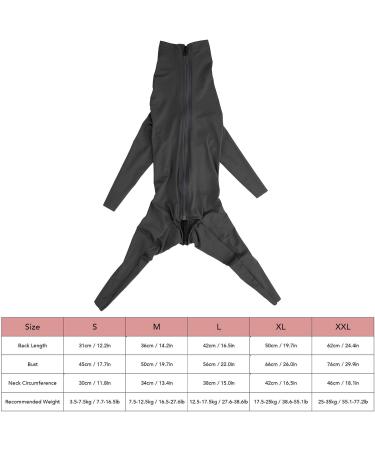 Dog Streamer Surgery Recovery Suit - XL Pet Pajama Overall for Complete Coverage & Surgical Healing | Prevents Tract Exposure - Buy Online on GoSupps.com