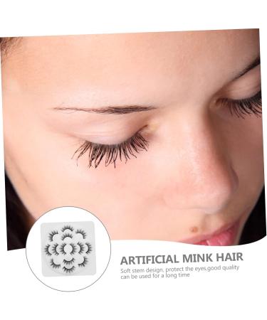 minkissy 7 Pairs Fake Eyelashes Curly Eyelashes False Lashes Cat Eyes Look Lashes Fluffy Thick Eyelashes Reusable False Eyelashes Dense Eyelashes Art Eyelashes Slim Imitation Set 6d - Buy Online on GoSupps.com