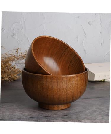 ABOOFAN 3 Pcs Salad Bowl Wood Decor Dessert Containers Snack Containers Storage Holder High Capacity Japan As Shownx3pcs 12x12x6.7cmx3pcs - Buy Online on GoSupps.com