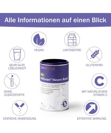 SMANATUA BIO MIFLORAN NEURO Relax - Natural Balance for Psyche & Nerves with Lactobacillus St. John's Wort & Passion Flower - Buy Online on GoSupps.com