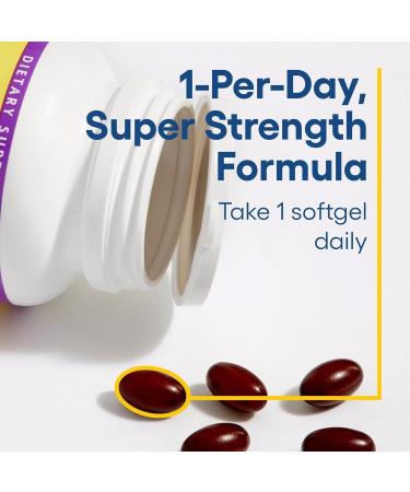 Natural Factors Ubiquinol Active CoQ10 200 mg - High-Absorption Coenzyme Q10 Supplement for Energy Heart & Cognitive Support - 60 Softgels - Buy Online on GoSupps.com
