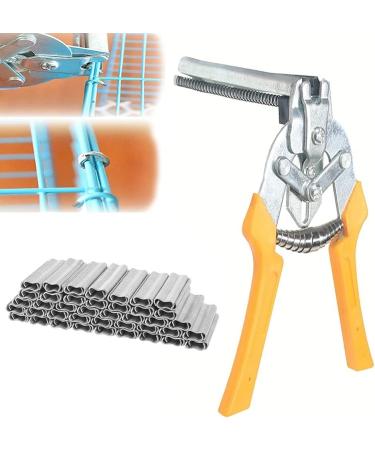 sunroot Type M Nail Ring Pliers Type M Nail Ring Pliers Type M Nail Ring Pliers Thickened for Manual Tying (M Nail +2400Clips) - Buy Online on GoSupps.com