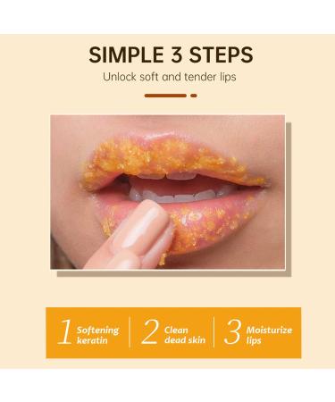 Lemon Turmeric Lip Scrub Lip Repair for Soft Lush Lips Gentle Lip Exfoliator for Smooth and Rejuvenating Lips Brighter Lips Restores Complexion - Buy Online on GoSupps.com