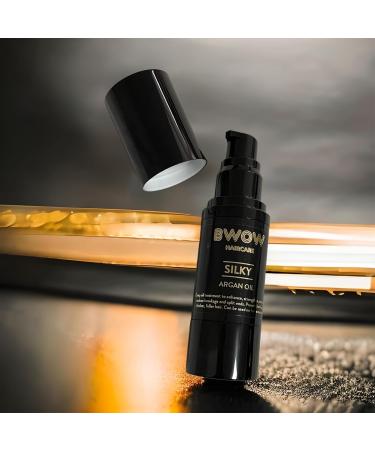 Silky Moroccan Argan Hair Oil Serum Vitamin E Oil Essential Fatty Acids Heavy Hair Oil for Dry Hair Splint Ends Pure Argan Oil for Thicker Longer Stronger Hair. - Buy Online on GoSupps.com